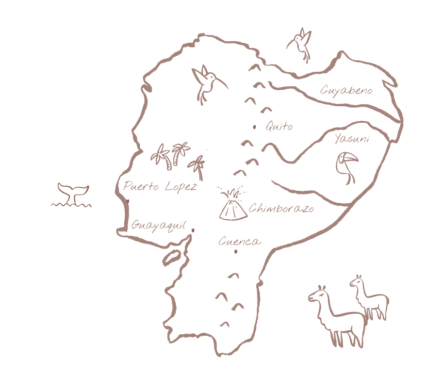 Ecuador Zonder Gps