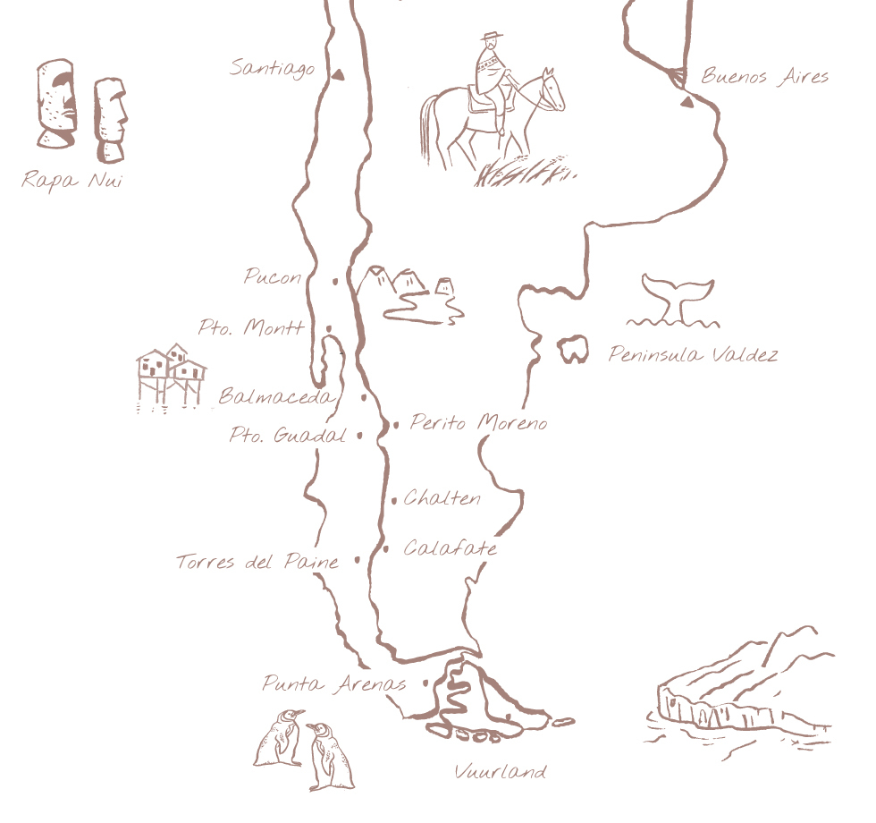 Patagonie Aysen Merengebied