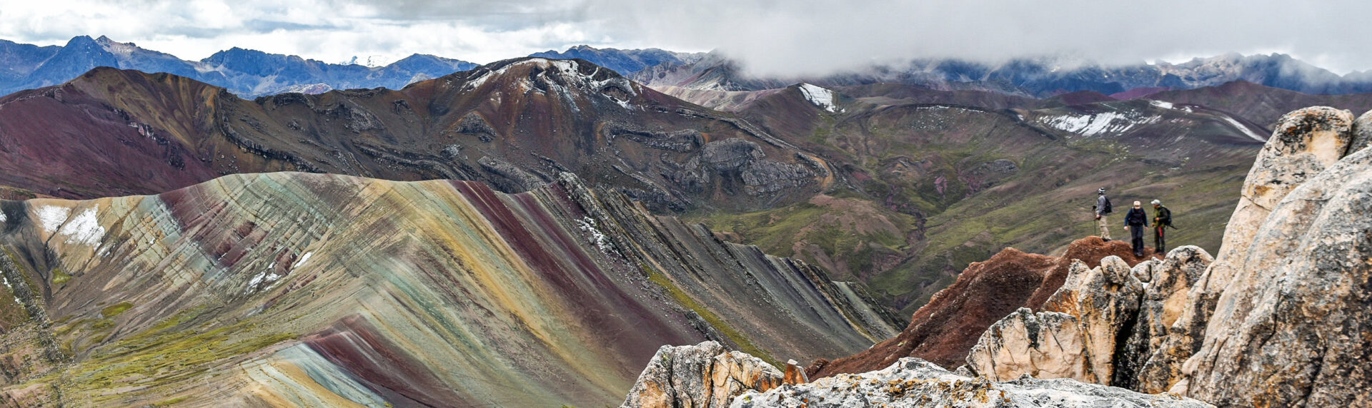 Peru Reis Palccoyo Wandeling Pano