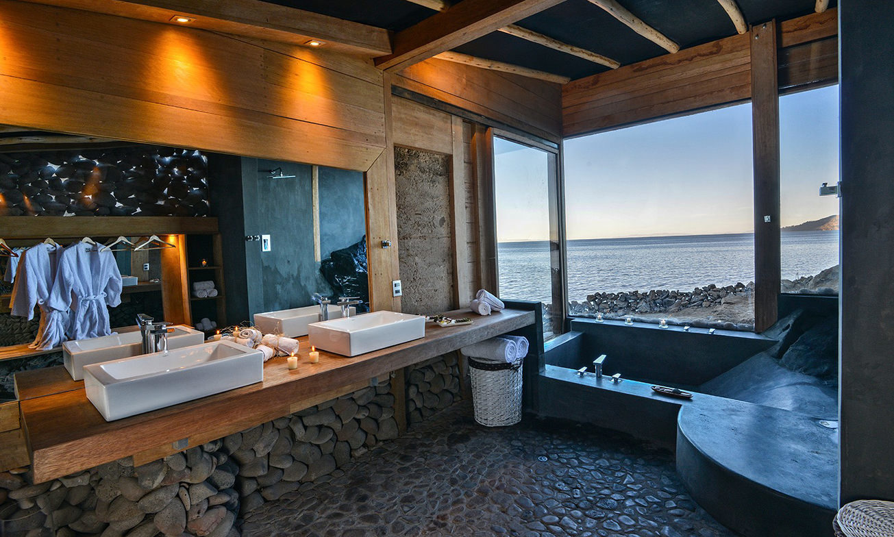 Peru Reizen Titicaca Meer Hotel Privé Villa3