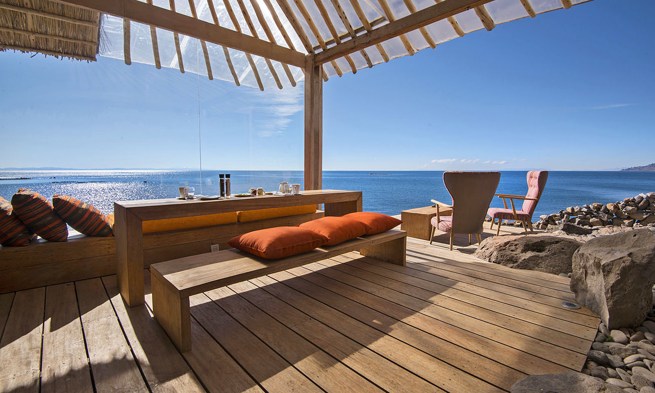 Peru Reizen Titicaca Meer Hotel Privé Villa8