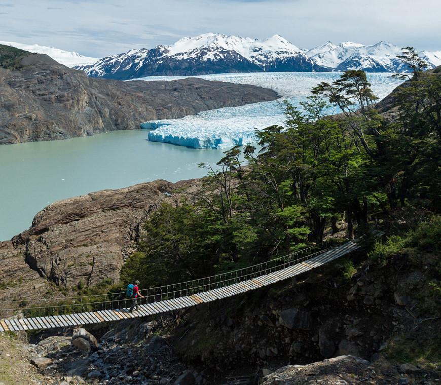 Grey Gletsjer Torres Del Paine Atacama Chili