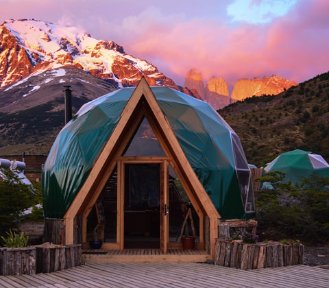 Patagonie Reizen Ecocamp Tegel