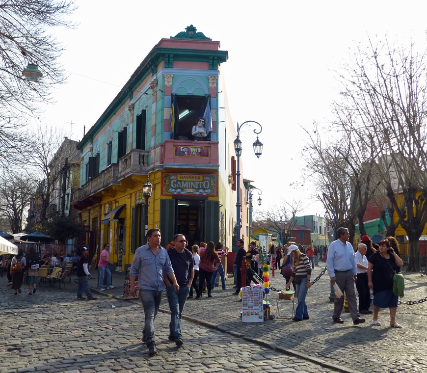 La Boca Buenosaires Argentinie