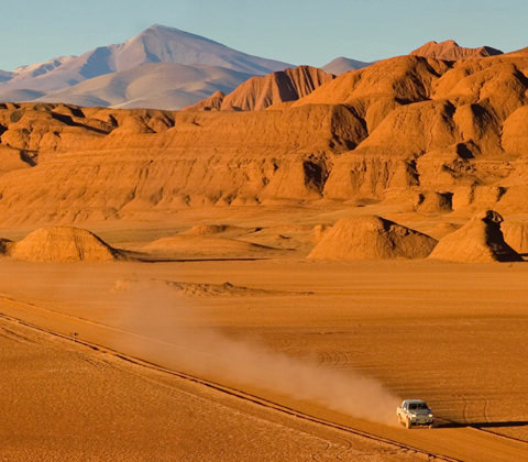 Reis Argentinie Tolar Grande Tegel